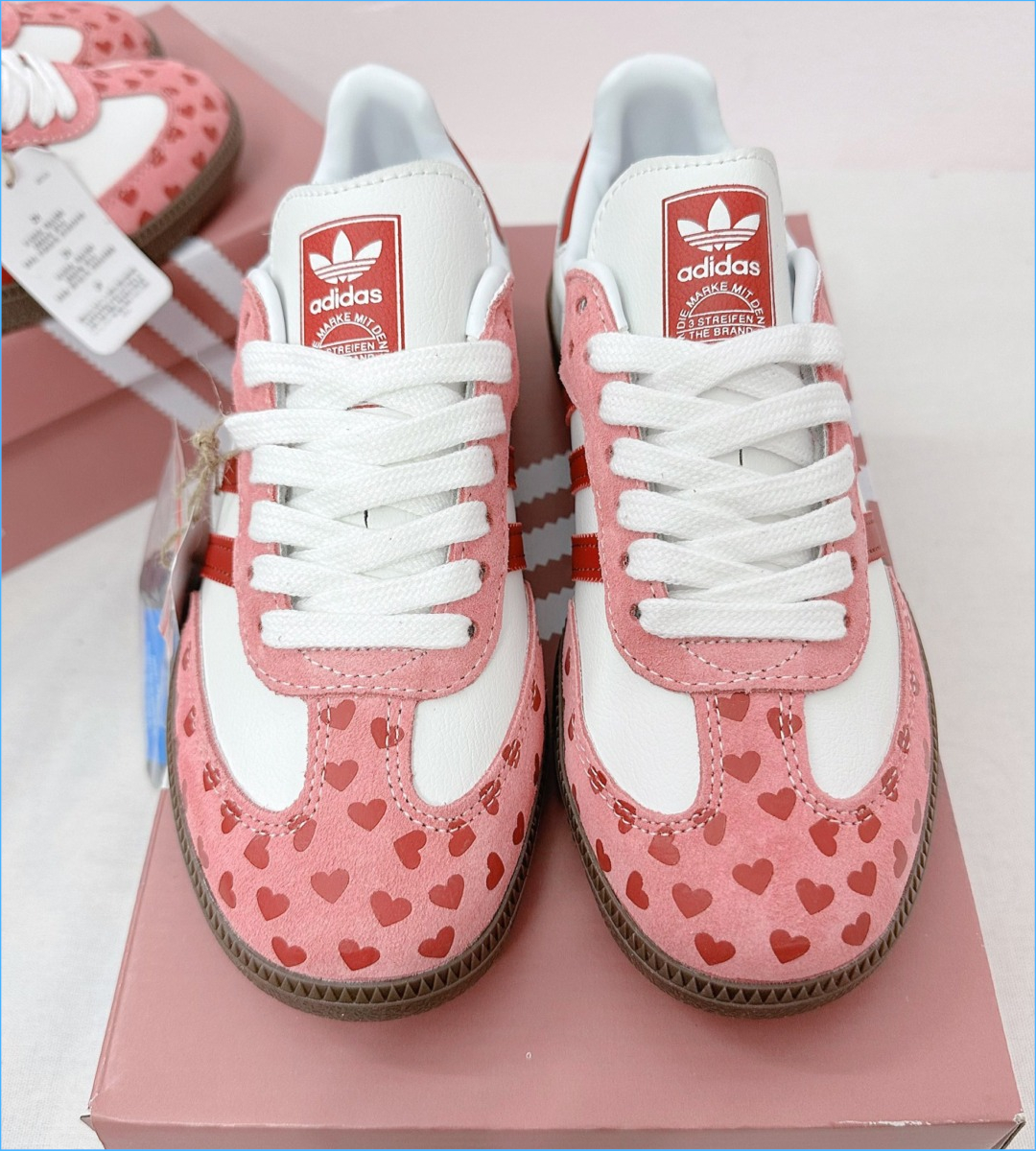 Adidas Samba x CDG Heart Valentines 