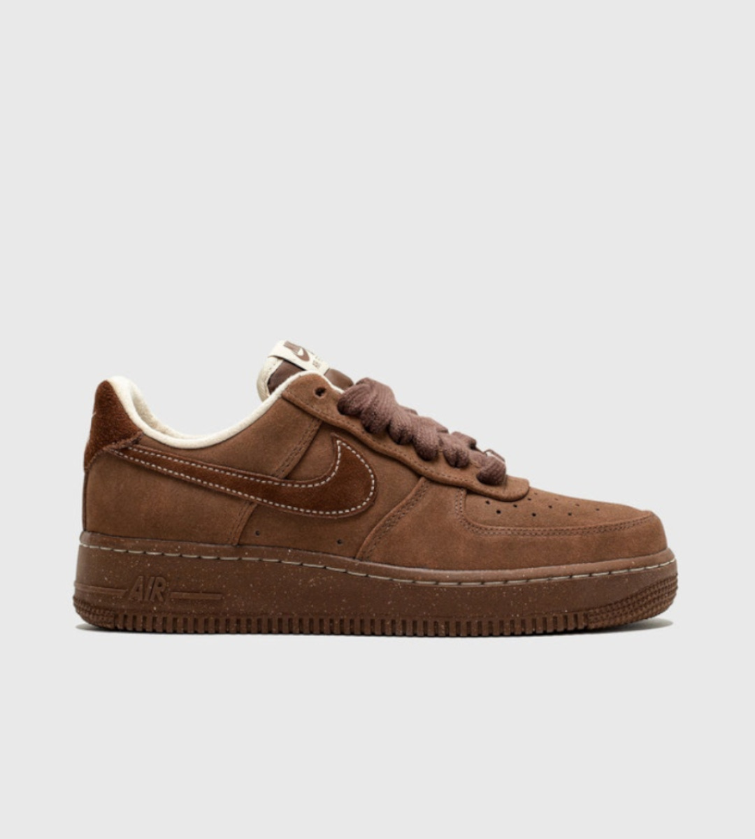 Chaussure Air Force One AF1 Cacao Daim WOW