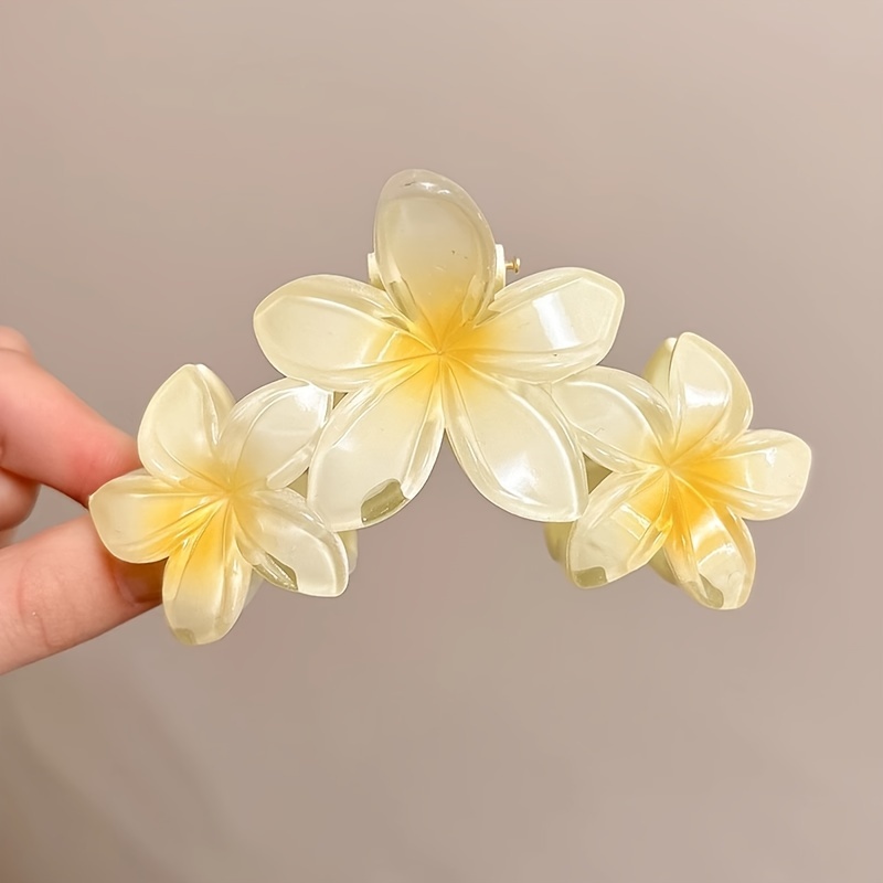 Barrettes à Cheveux Fleurs Hawaïennes Colorées pour Toutes Occasions