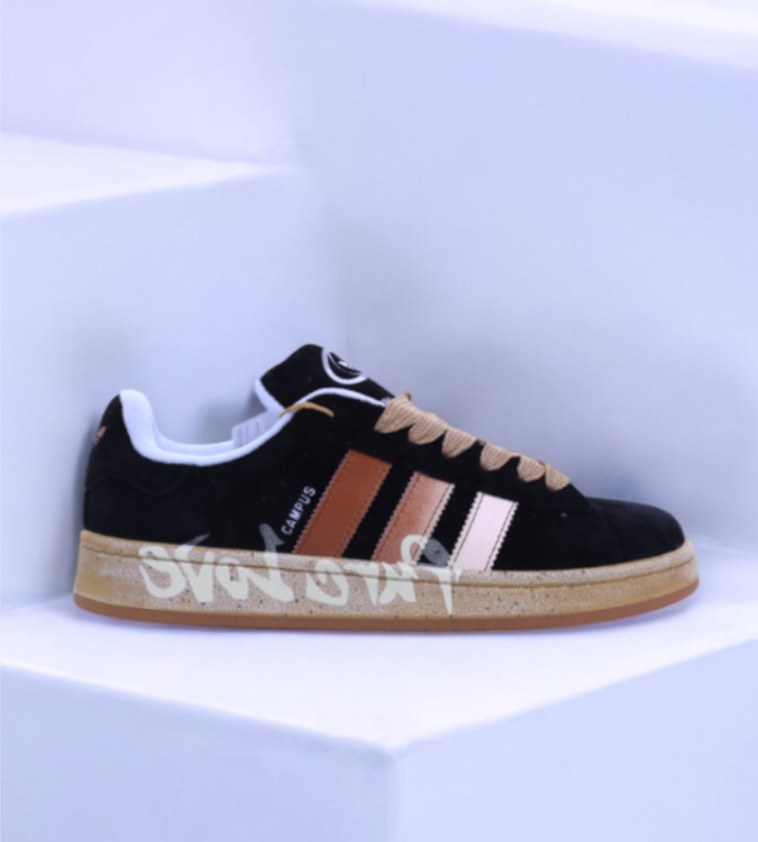 Chaussure Adidas Campus 00s x Street Spirit Noir