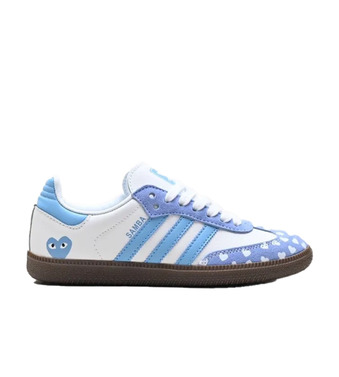 Chaussure Adidas x CDG Bleu