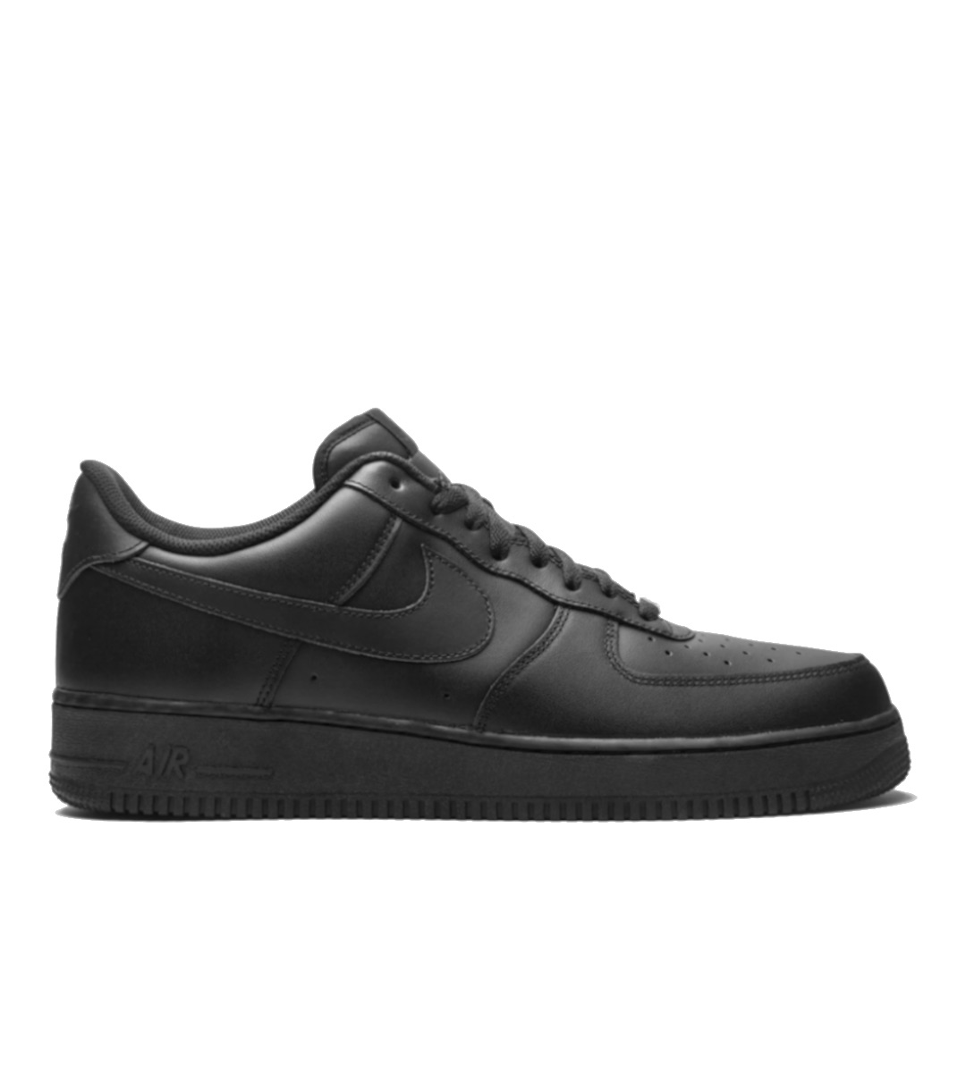 Chaussures Nike Air Force 1 Noir Unicolor
