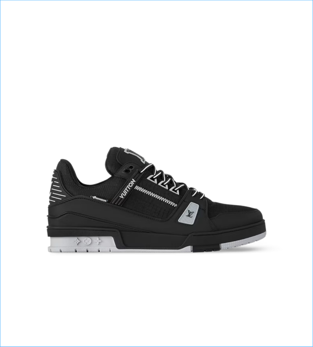 Louis Vuitton LV Trainer en Noir et Gris