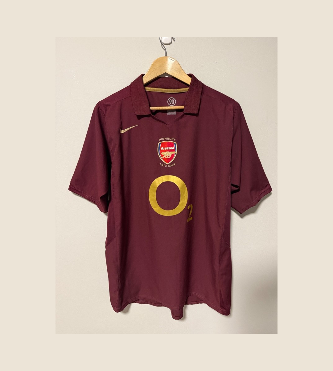 Maillot Arsenal Domicile 2005-06