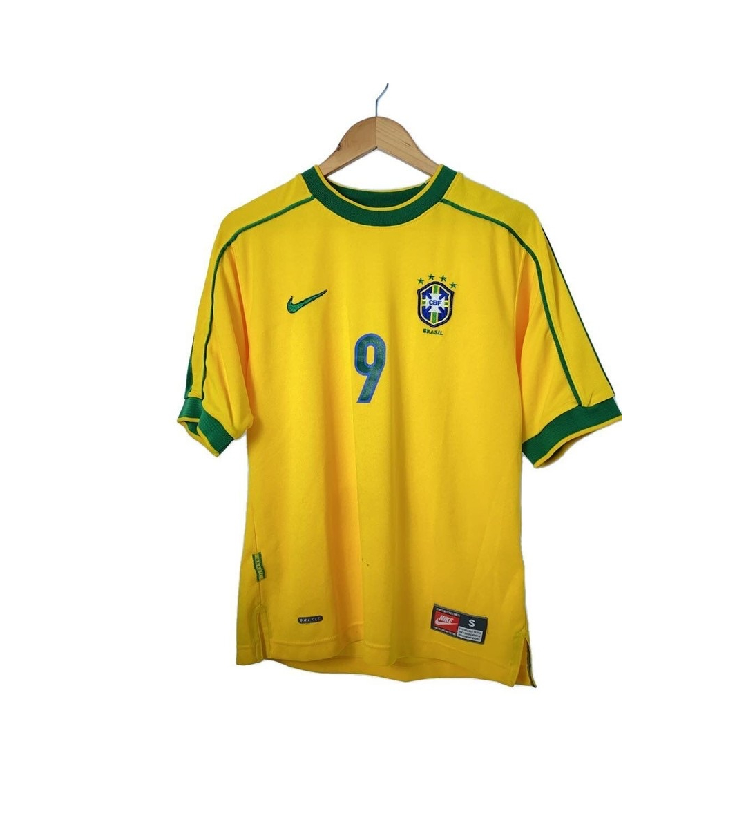 Maillot Brésil x Nike rétro 1998 Ronaldo 9