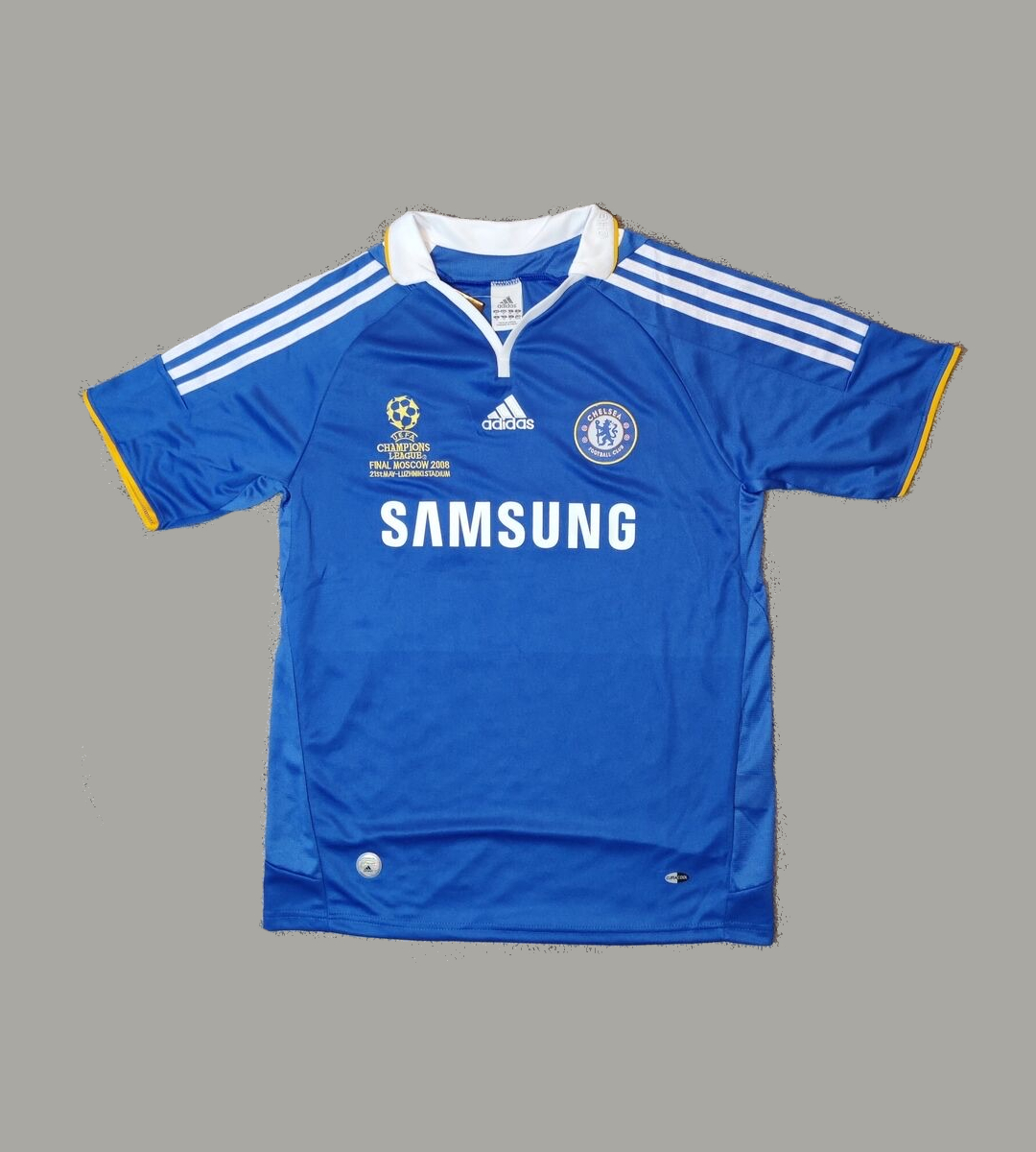 Maillot Chelsea FC Domicile Anelka 2008 Finale UCL Rétro