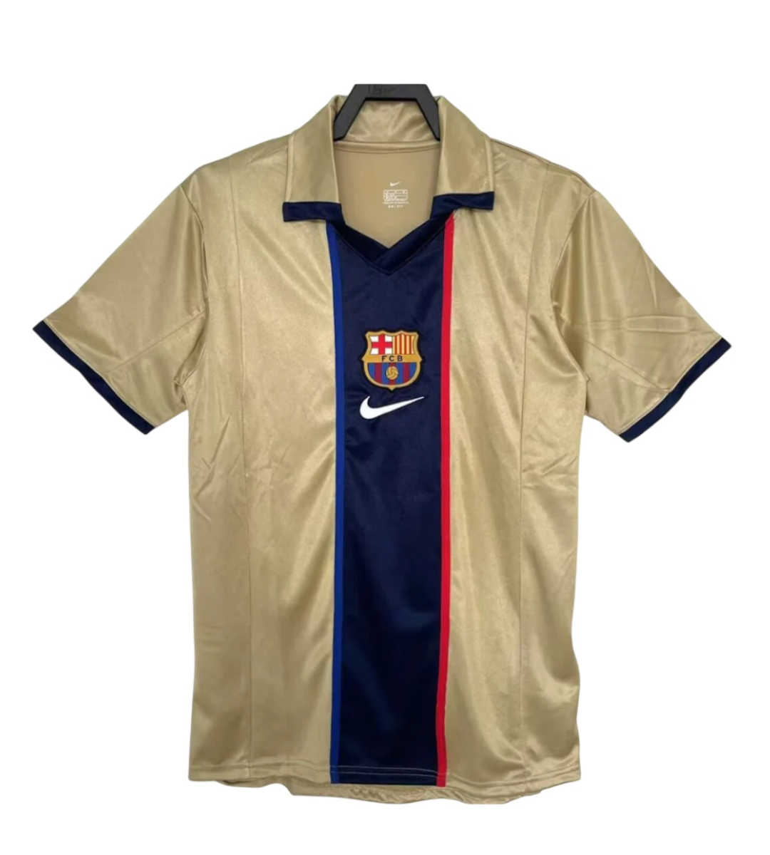 Maillot FC Barcelone Rétro Extérieur 2001-2002