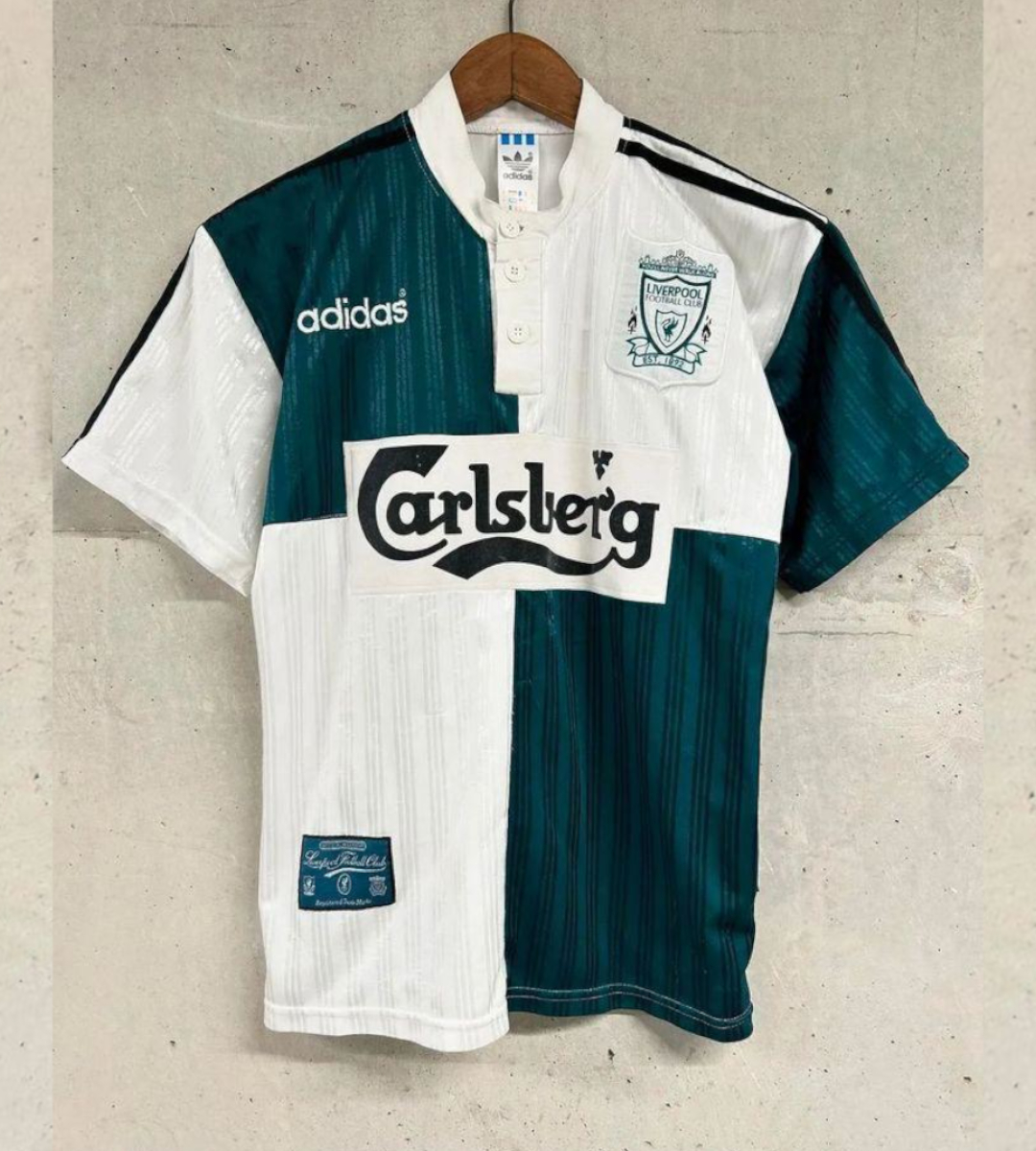 Maillot Liverpool x Adidas Extérieur 1995-1996 