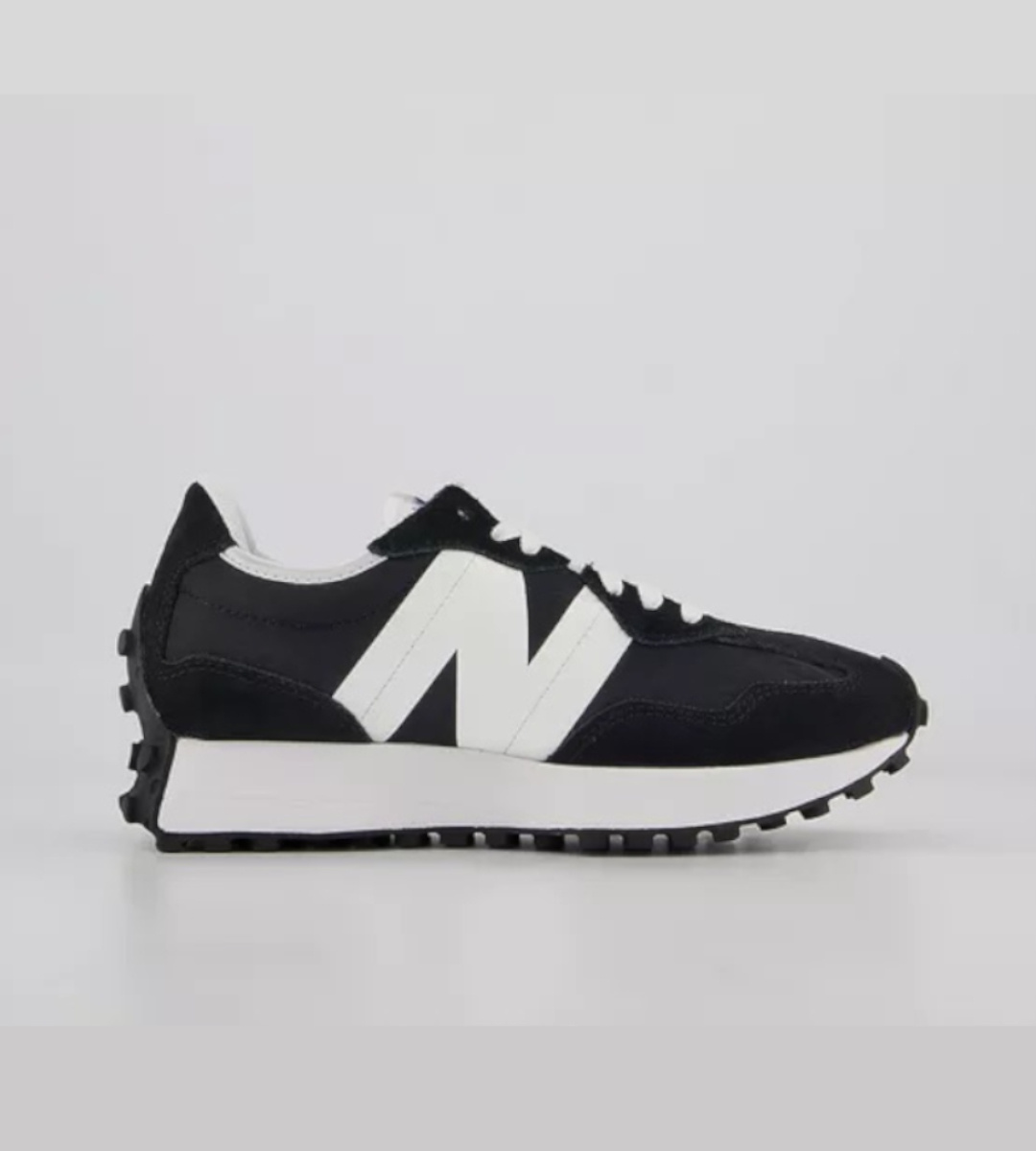 Chaussure New Balance 327 Baskets Noir Blanc Noir