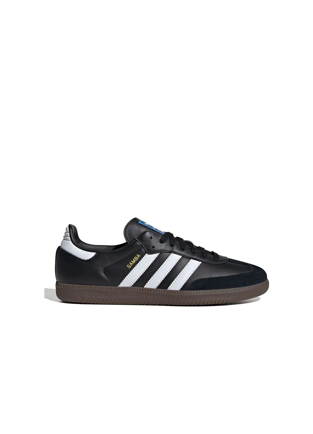 Adidas Samba Noir-Blanc avec des Semelles Marron