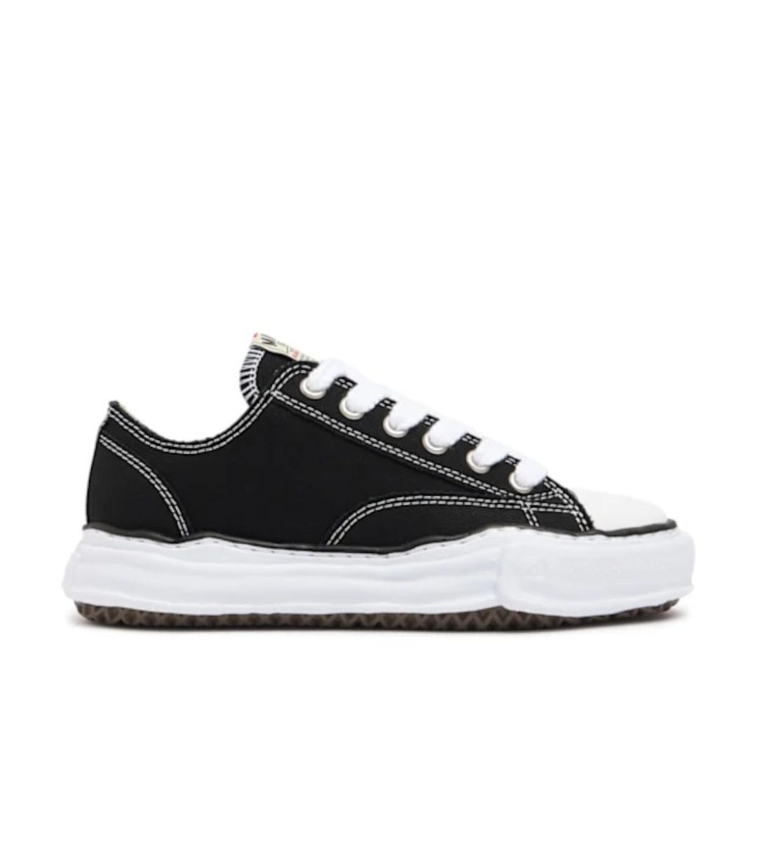 Chaussure MIHARA YASUHIRO PETERSON Sole Canvas Low noir