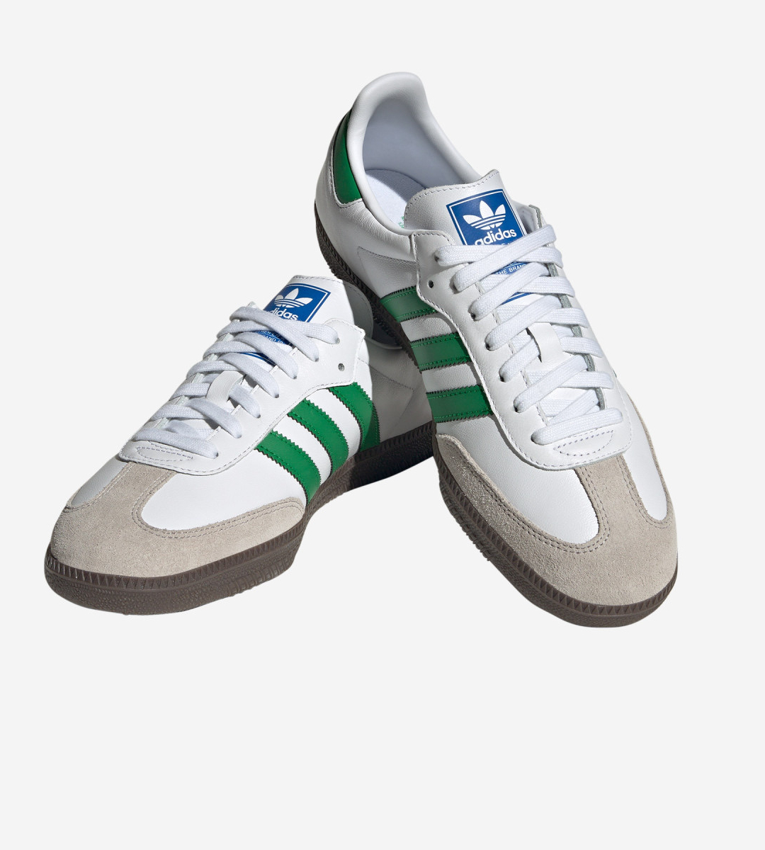 Chaussures Adidas Samba Bandes Verte