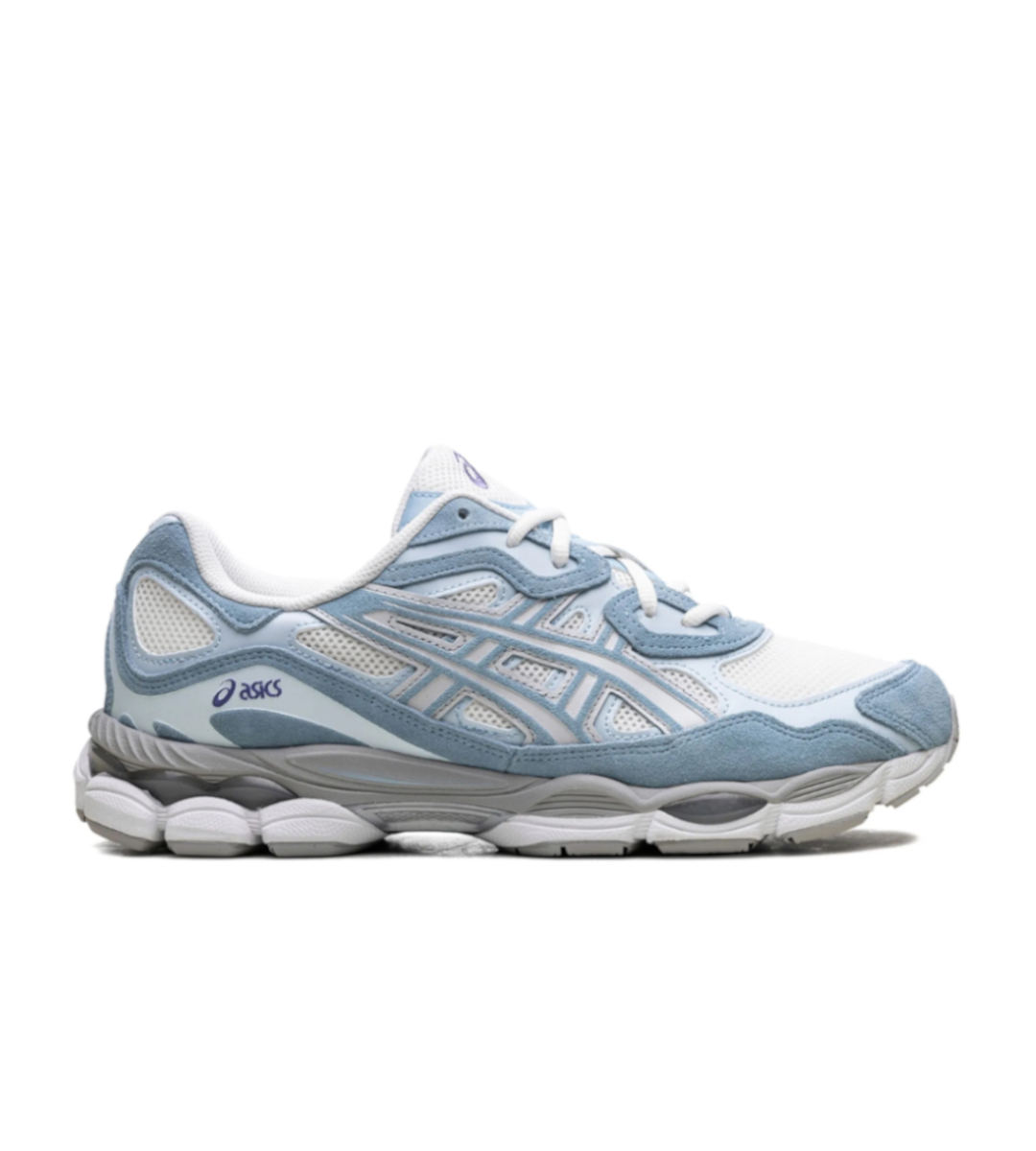 Chaussures Ascis Gel - Bleu Ciel Et Gris
