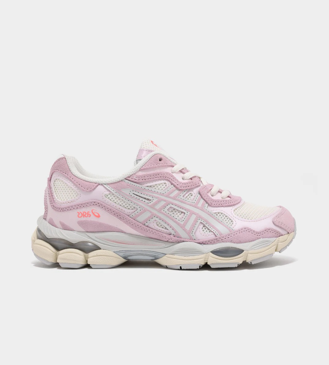 Chaussures Ascis Gel - Rose-Blanc
