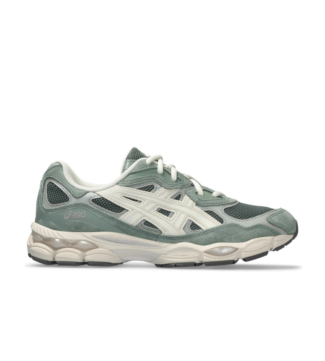 Chaussures Ascis Gel - Vert Et Gris