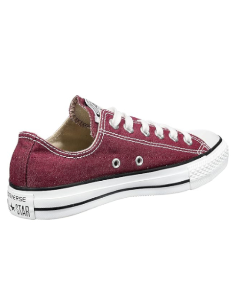Converse All Star Rouge Bordeaux avec Semelles Blanches