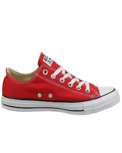 Converse All Star Rouge avec Semelles Blanches
