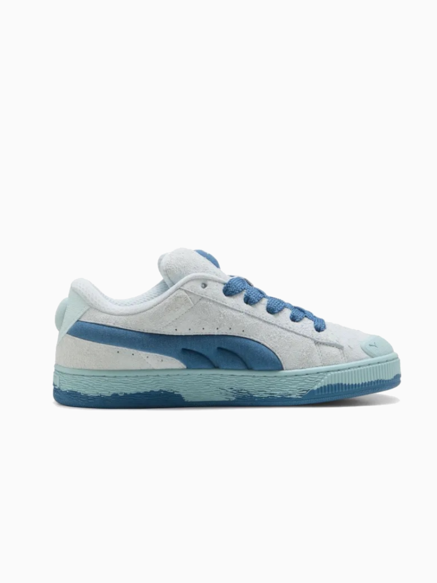 Puma Suede Xl Crush Turquoise et Gris