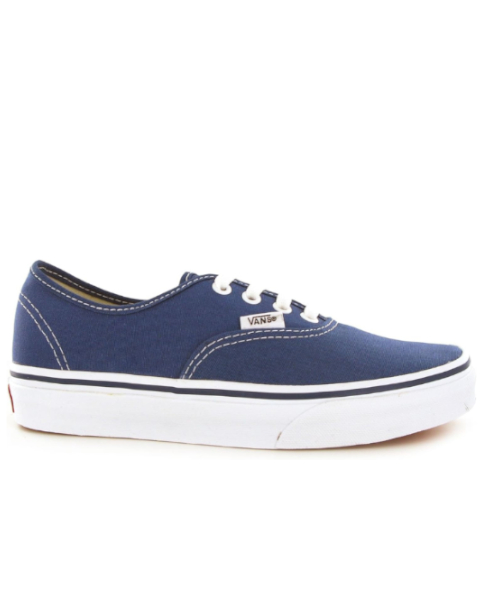 Vans Bleu Marine avec des Semelles Blanches