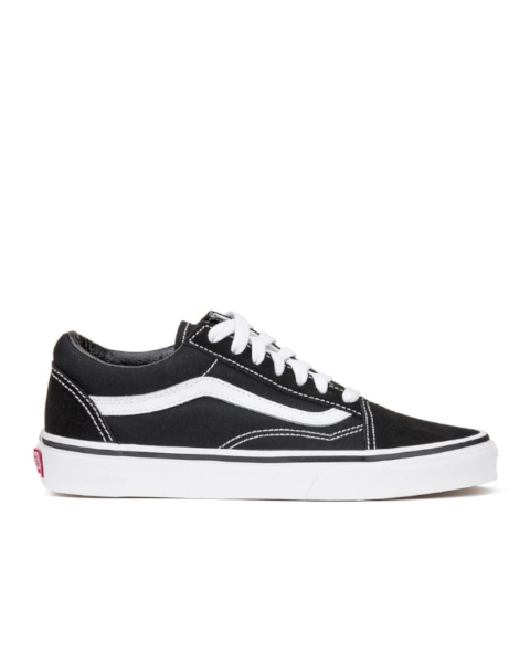 Vans Old Skool Noir avec des Semelles Blanches