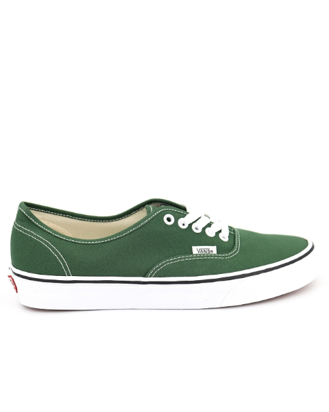 Vans Verte avec des semelles Blanches